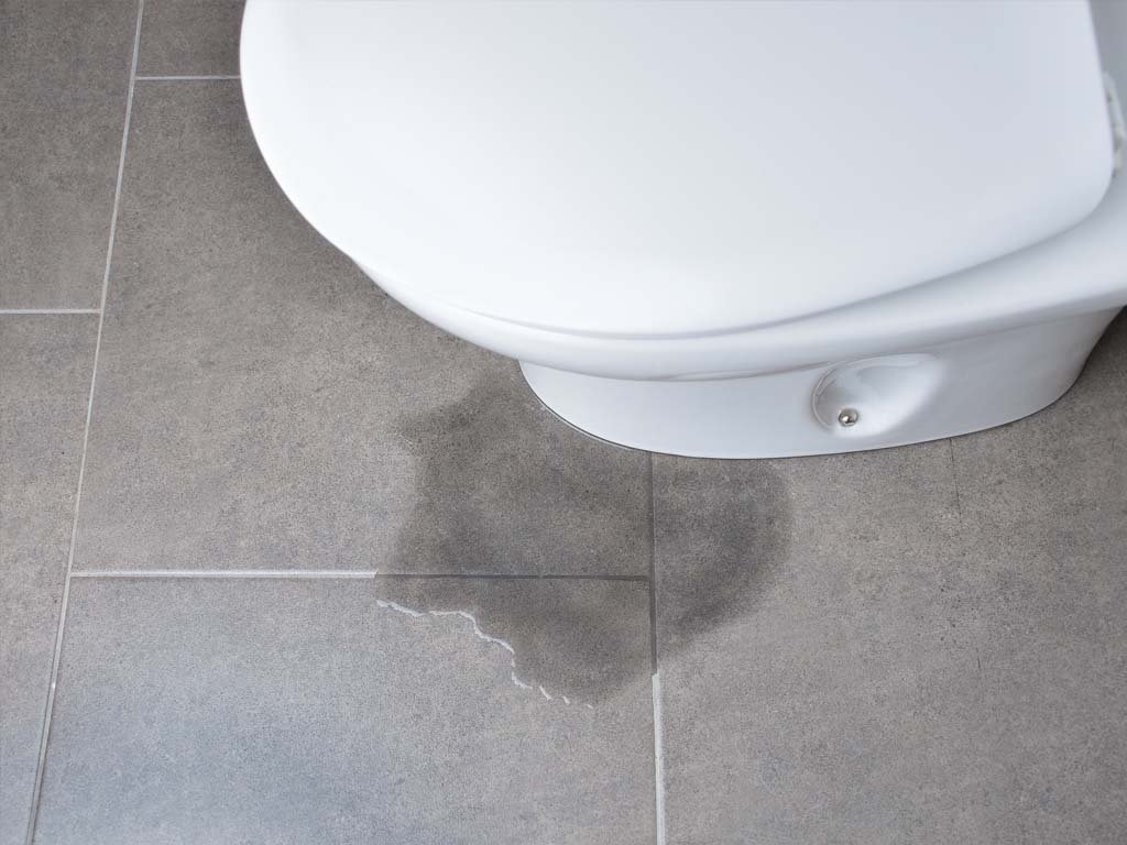 Badkamer lekkage